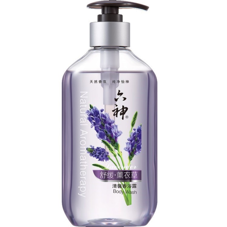 六神沐浴露680ml 舒緩薰衣草香氛持久留香女士沐浴液  全國(guó)包郵