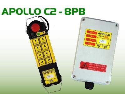 APOLLO遙控器C2-8PB起重機(jī)無線遙控器 泵車遙控器工業(yè)用遙控器