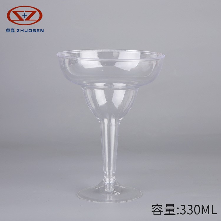 【廠家直銷】卓森 330ml一次性塑料杯雞尾酒杯HP06G