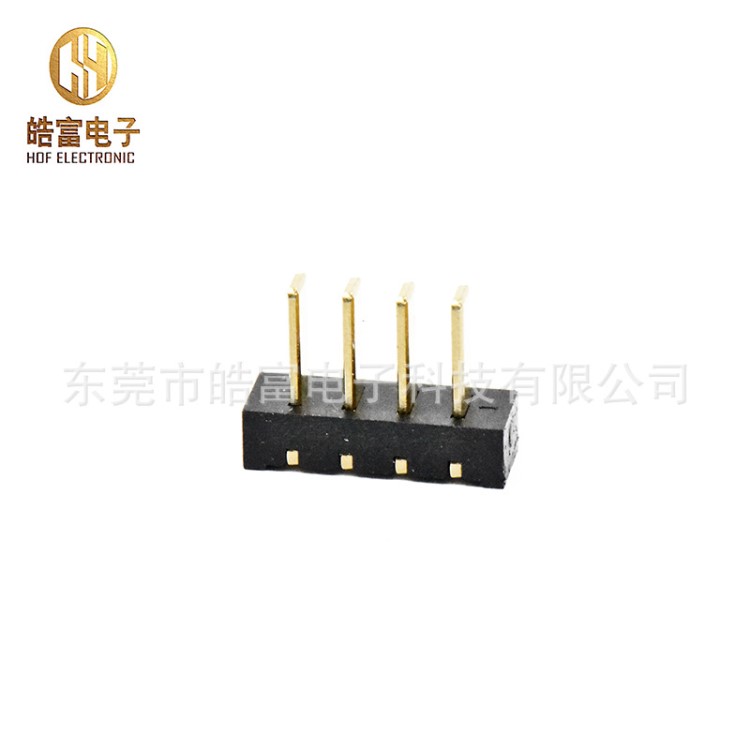 4P彎腳筆記本電腦連接器、公座B05M-R4系列、間距2.5PH大電流