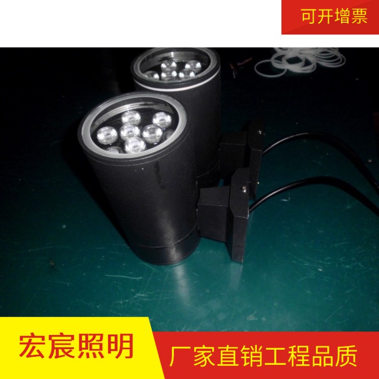 雙頭2*6WLED防水戶外壁燈 12Wled室內(nèi)壁燈 成品燈具