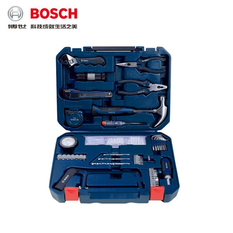 博世家用多功能五金工具箱108件/12件/66件手動工具套裝實用家裝