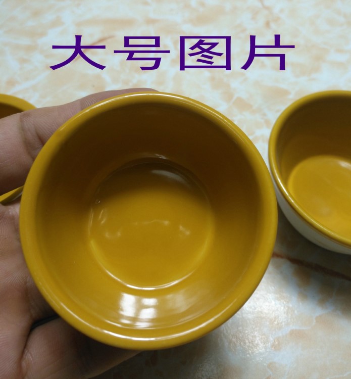 批發(fā)烘焙模具陶瓷缽仔糕專用碗 土陶碗缽仔糕杯大號