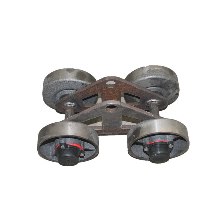 批发钻机履带底盘配件 行走轮支重轮总成底盘配件浮动轮总成