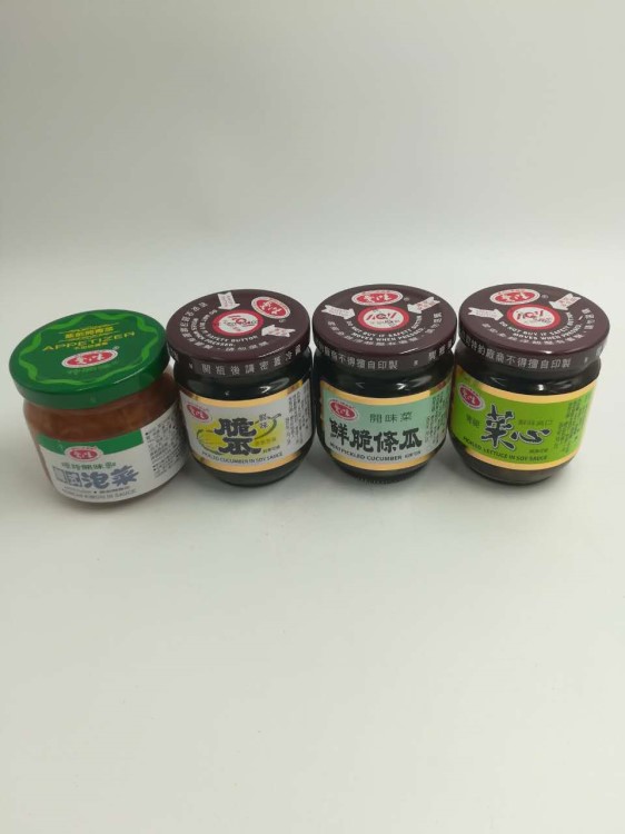 愛(ài)之味韓式泡菜、脆瓜、鮮脆條瓜、菜心小瓶12瓶裝  批發(fā)  不包郵