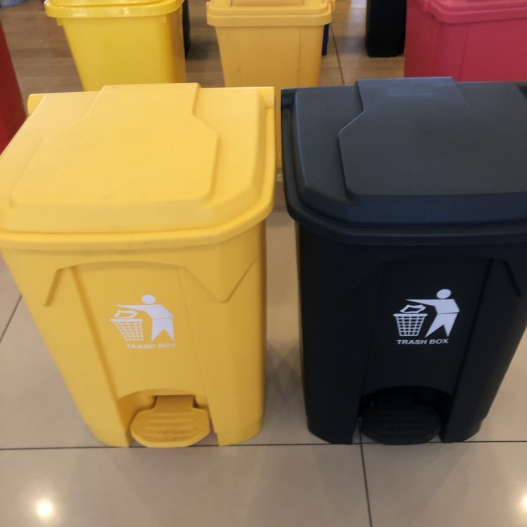 腳踏垃圾桶15升 30L 50L80L100L室內(nèi)外垃圾桶 樓道塑料垃圾桶