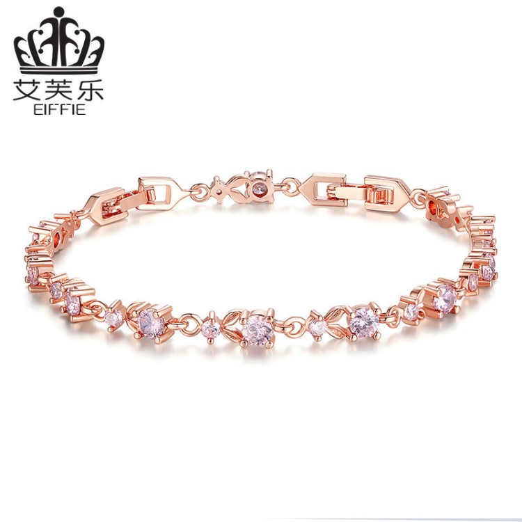 ebay貨源 歐美熱賣首飾飾品 情人節 女款 禮品手鏈現貨 JIB013-PK