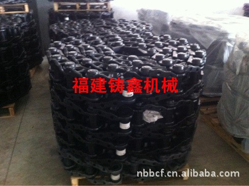 工程機械配件 挖掘機鏈軌總成 泉州鏈條 現代130/150鉤機履帶