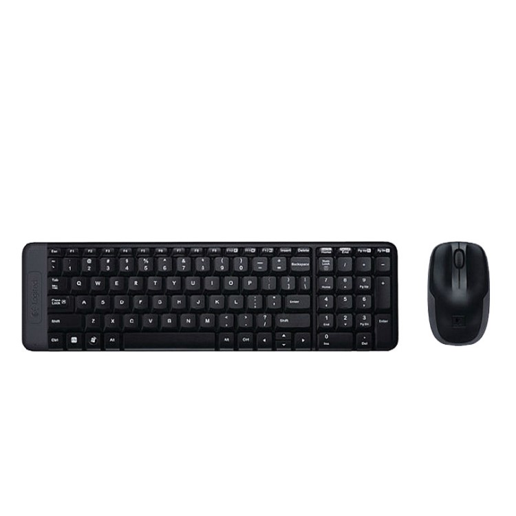 logitech羅技mk220無線鍵鼠套裝臺(tái)式筆記本辦公家用鍵