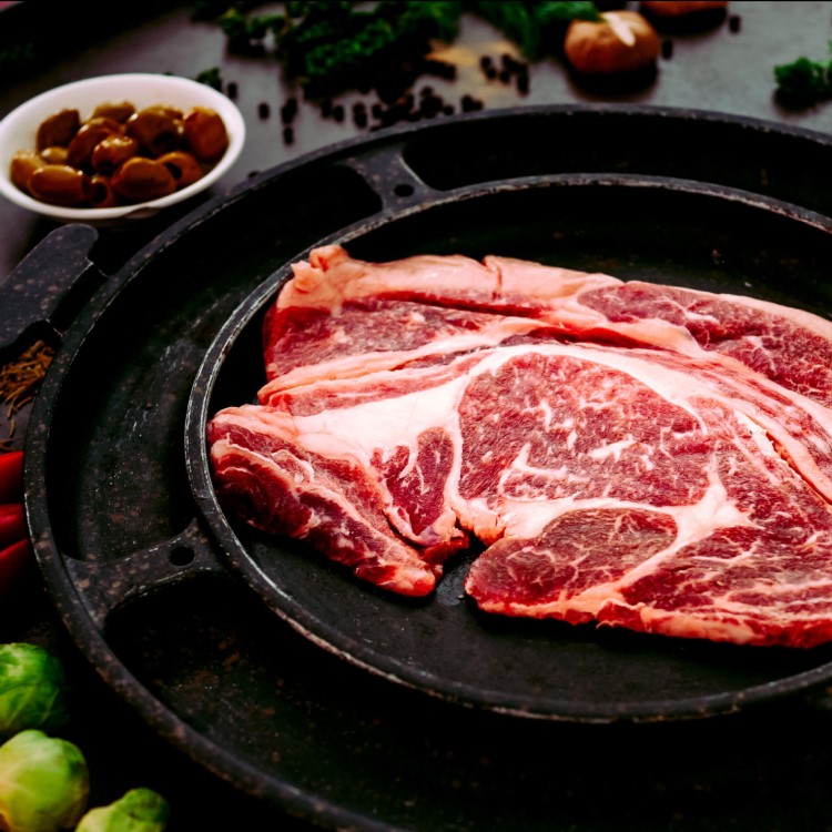 西冷牛排 牛外脊 天然草饲金脂肪 每公斤180元 内蒙古产地货源 cn