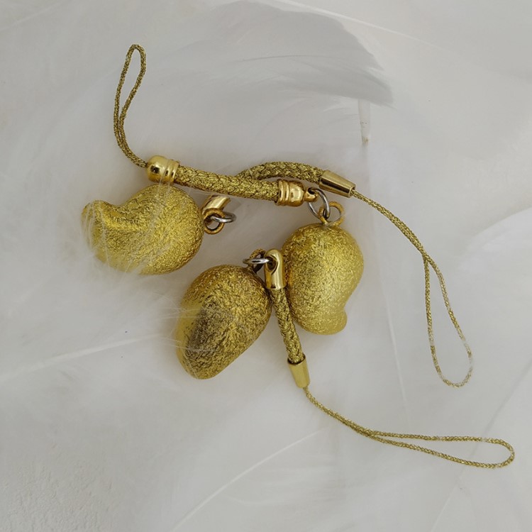 日本全封闭御守勾玉铃铛水滴铃铛水音铃水琴铃手机链包包挂饰铃铛