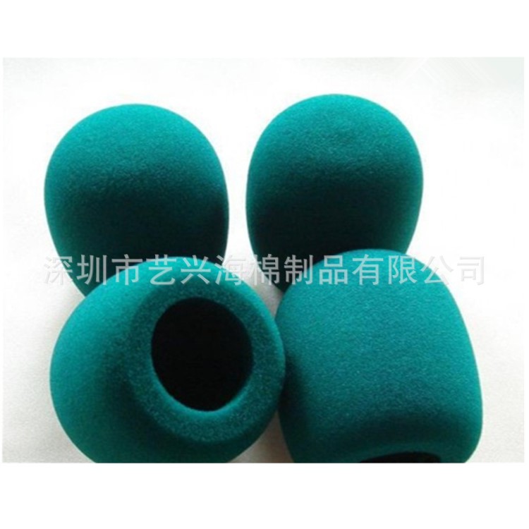 麥克風(fēng)海綿罩 降噪咪頭海棉  話筒海綿頭 話筒降噪 嘜頭套海綿
