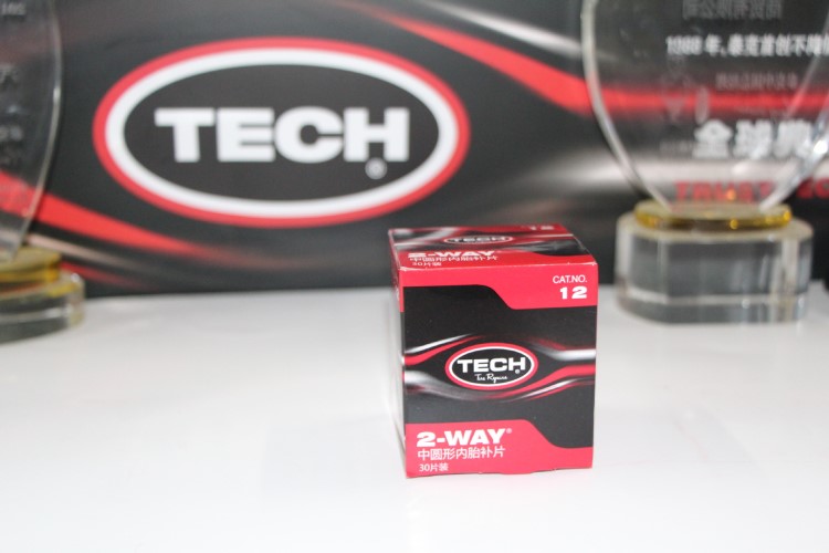 美國泰克輪胎修補材料 12號圓片 泰克補胎膠片 汽車補胎膠片