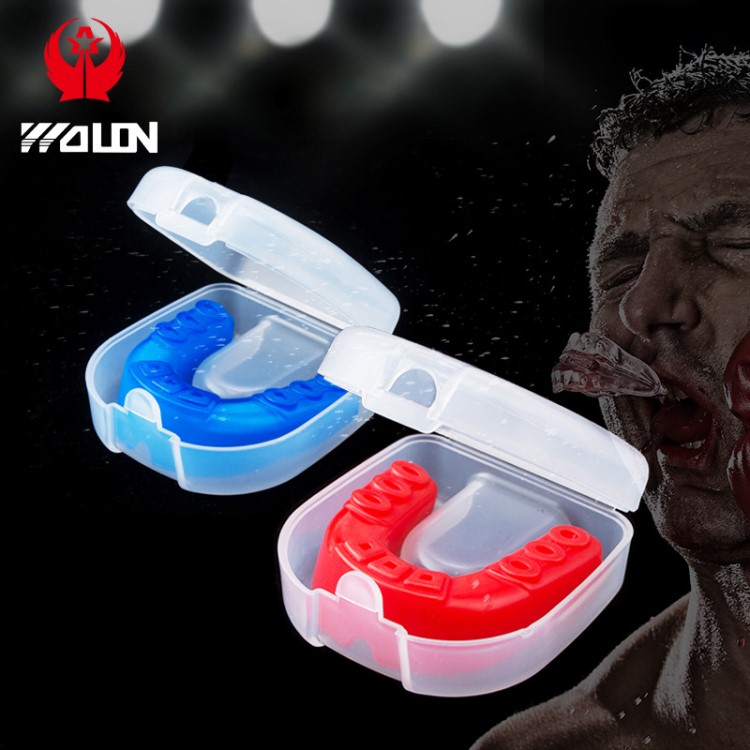 五龍?bào)w育 散打拳擊護(hù)齒 單雙面護(hù)齒EVA 比賽格斗護(hù)齒牙套