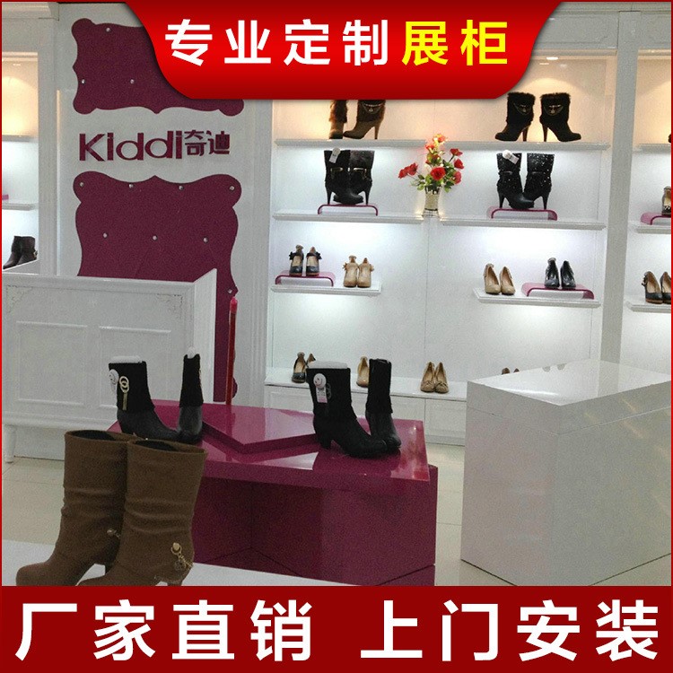 達芙妮女鞋專柜裝修精品展柜 鞋子包包鞋店貨柜 鞋包展示柜