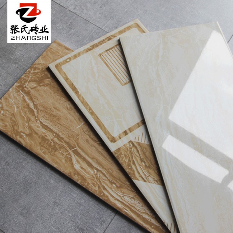 大理石紋廚房衛(wèi)生間墻磚300x600防水防污家用墻面農(nóng)村淋浴室瓷磚