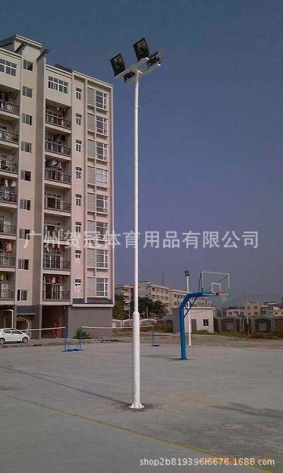 廣州賀冠體育 廣場(chǎng)籃球場(chǎng)戶外燈柱燈桿 佛山東莞清遠(yuǎn)花都優(yōu)惠價(jià)