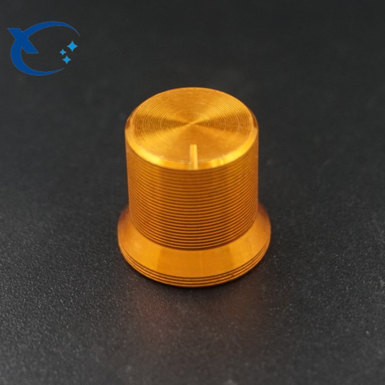 QC18X17 草帽型光身鋁合金功放音頻音響拉桿WH148電位器旋鈕帽子