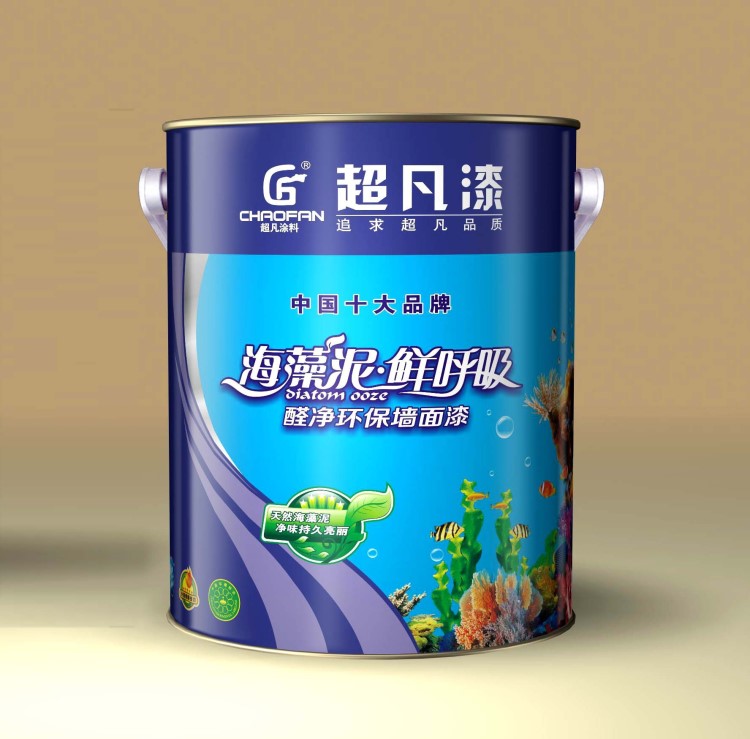 佛山超凡涂料公司直供 內墻半光乳膠漆 絲光內墻漆 荷葉光內墻面