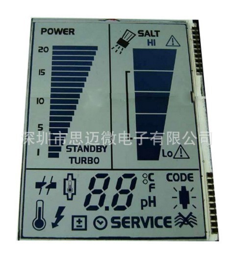 定制 LCD液晶屏 溫濕度計液晶顯示屏 溫控器 定時器顯示屏幕