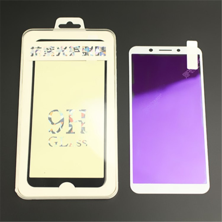 適用于蘋果6S iphoneX 6 7 8 plus xs max全屏覆蓋軟邊紫光鋼化膜