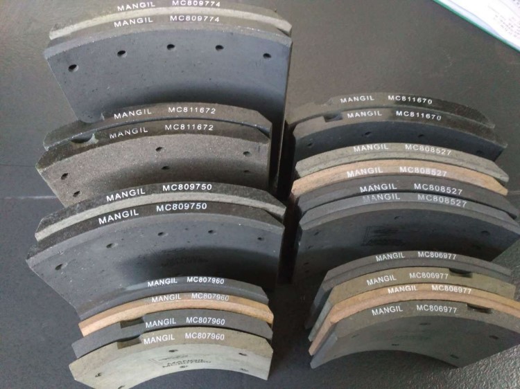 供應(yīng)剎車片/蝶片/總成/大皮 BRAKE LINING /西德14T    19094