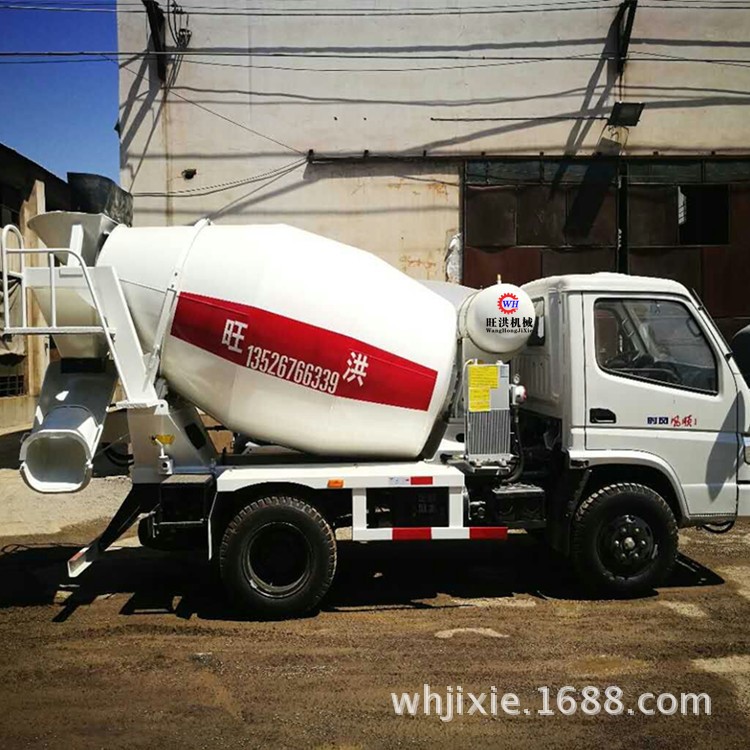 小型四驅(qū)混凝土攪拌罐車 長(zhǎng)春水泥攪拌車 水渠田螺車 榆樹(shù)拌灰車