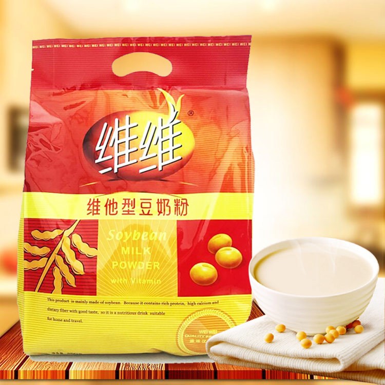 維維豆奶粉460g 袋裝 營養(yǎng)早餐豆奶 速溶沖調(diào)食品 1箱*20袋