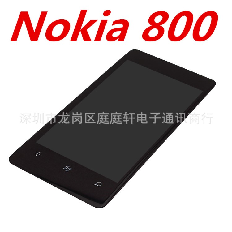 批發(fā)適用 N800液晶屏幕總成 帶框Lumia 800顯示屏 內(nèi)外觸摸一體屏