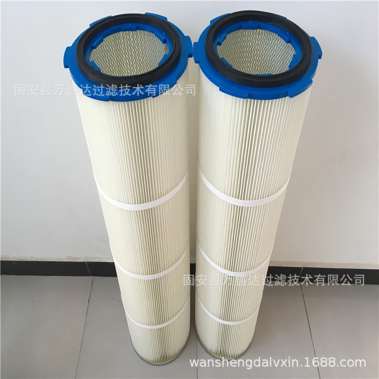 外六耳325X900涂裝線粉末回收復膜除塵濾筒
