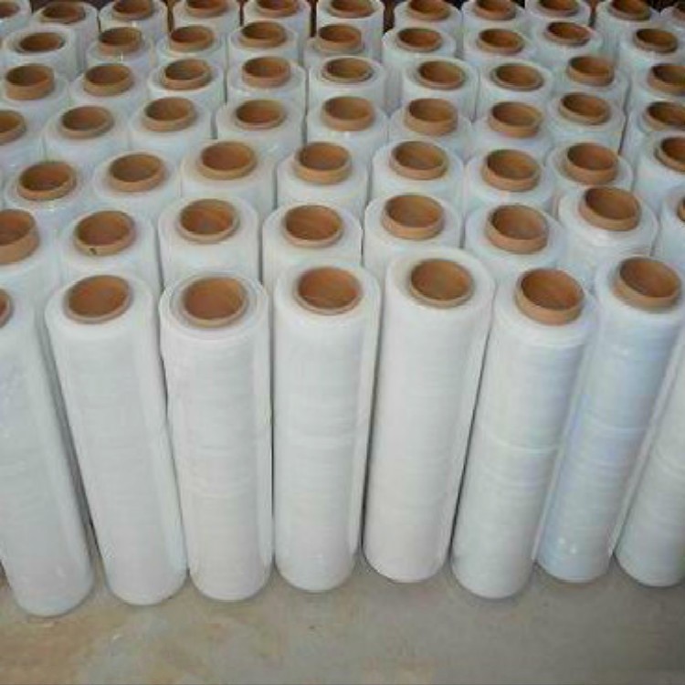 3.5公斤pe材质拉伸缠绕膜45cm宽 透明打包膜 防水防潮塑料薄膜