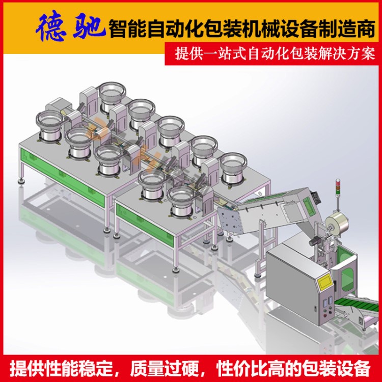 家具衛浴電子電器配件包裝機 行業塑料五金配件自動包裝機
