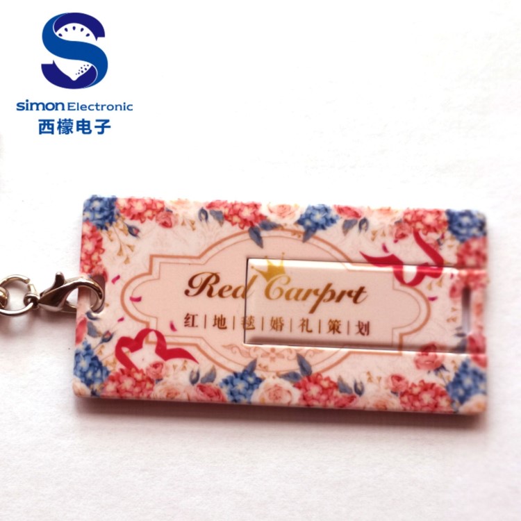 廠家直銷小卡片U盤各種迷你塑料小卡片U盤尺寸30*60mm可印LOGO