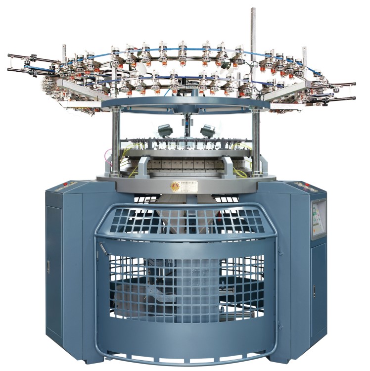 供应反包针织机械大圆机 天鹅绒布 高速纬编单面毛圈机