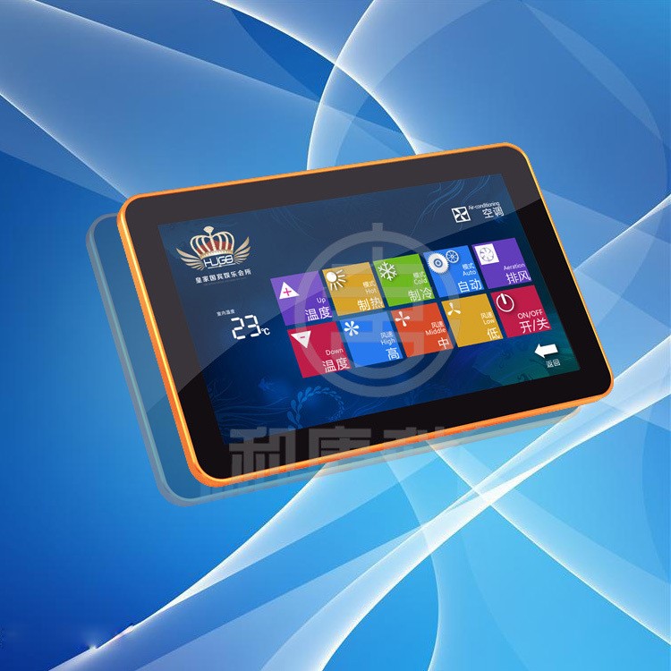 10.1寸触摸显示屏 厂家生产ktv点歌墙板 ktv电容点歌机触摸屏