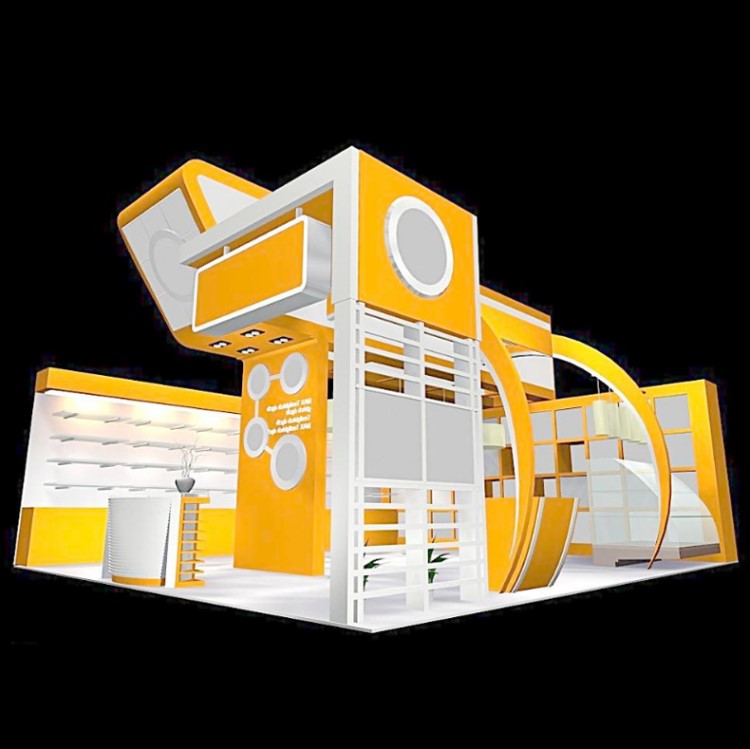 上海手機展臺搭建 展廳設計 展位廣告制作 展會展覽廠家加工