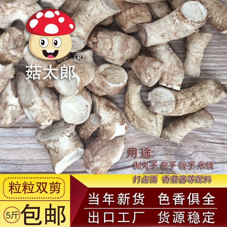 菇太郎大香菇脚大香菇柄批发出口香菇脚批发香菇把SC出口商检