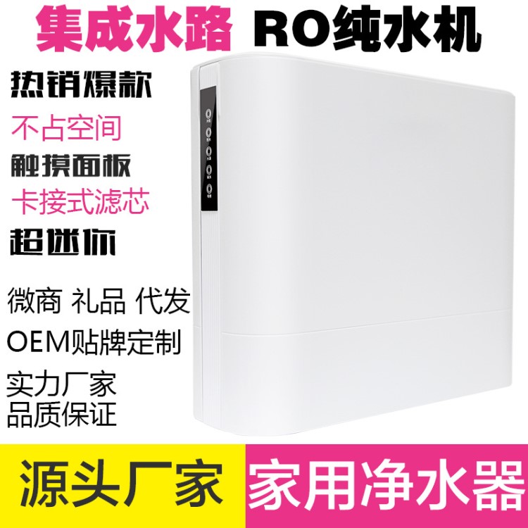 新款凈水器家用水機水路一體廚房RO反滲透凈水器自來水凈水機