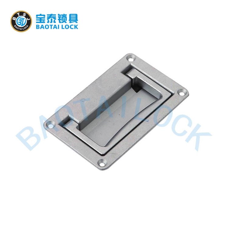 寶泰鎖具  電柜箱方形暗拉手 LS002-1開關(guān)電控柜門折疊把手