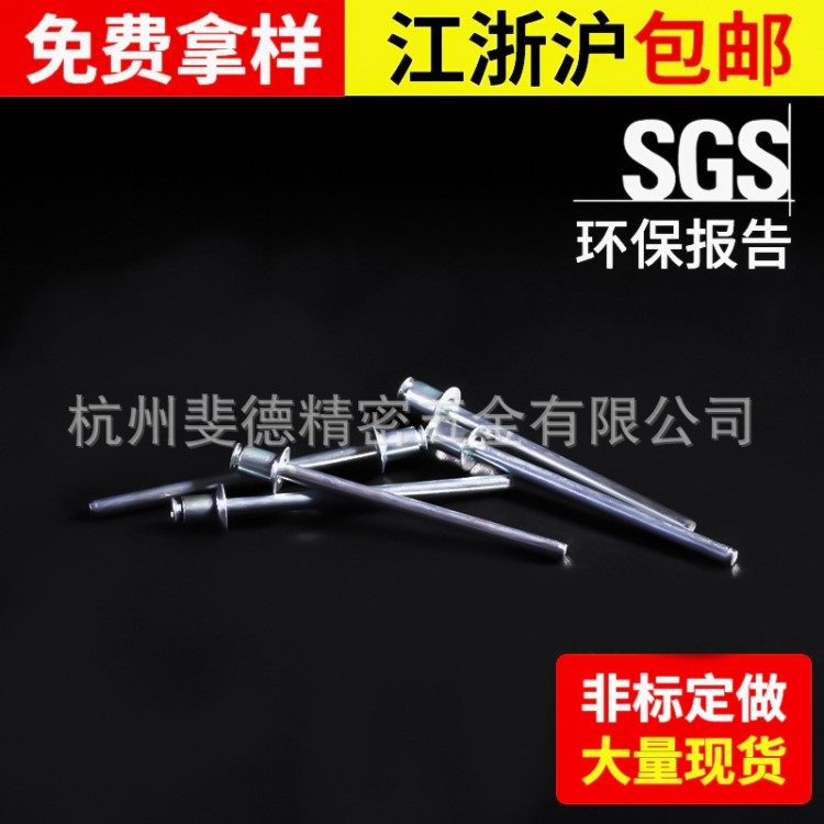 全不銹鋼雙沉頭抽芯鉚釘抽空型雙面沉頭抽芯鉚釘全抽空雙面沉頭