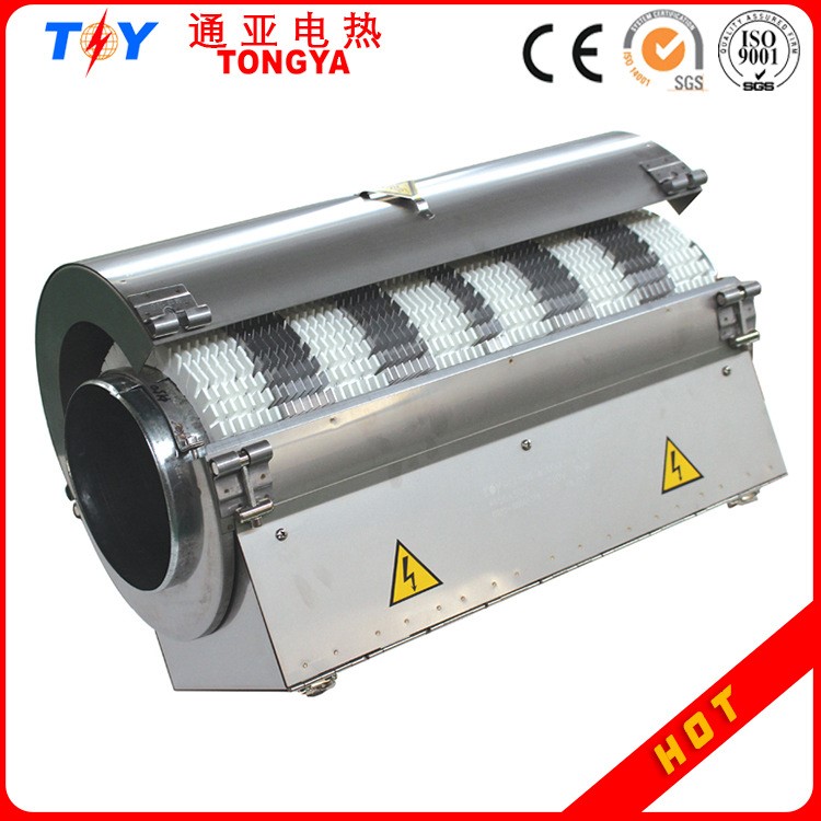 挤出机加热器外罩注塑机加热罩造粒机防腐保温外罩电加热器外罩