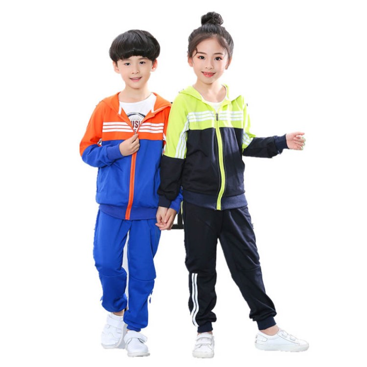 幼儿园园服春秋款中小学生新款儿童班服幼师运动休闲套装校服秋冬