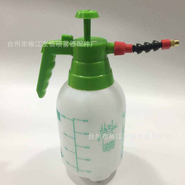 供應1.5L升噴壺氣壓式噴霧器型號YX-16噴壺 萬向頭