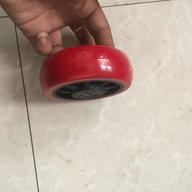 廠家供應行李車購物車輪 手拉車PV輪 發泡EVA發泡輪子 膠輪