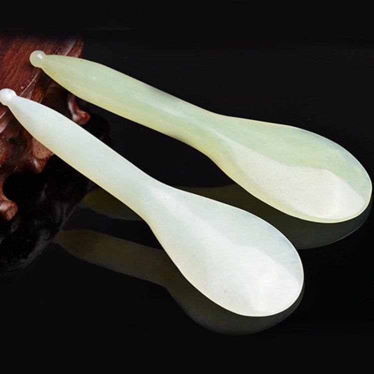 天然玉石点穴笔拨筋棒经络穴位按摩玉石笔刮痧棒大量批发