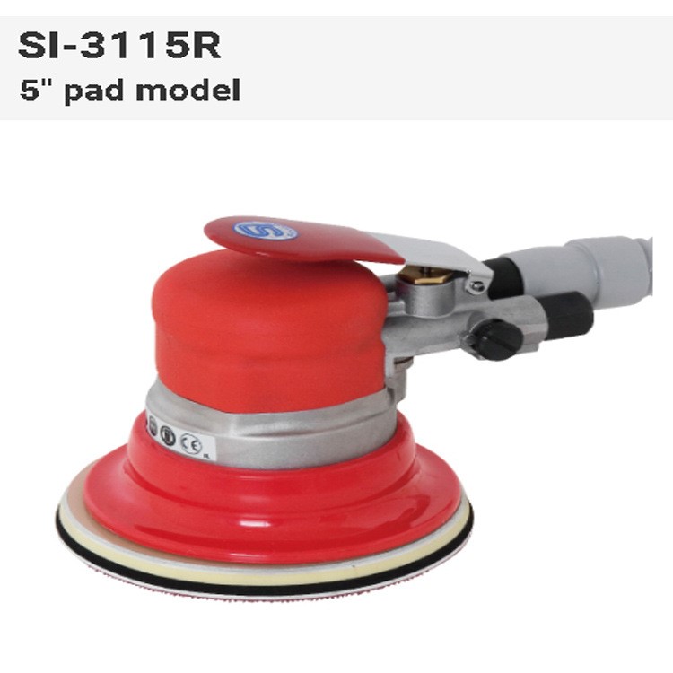 日本信濃氣動圓盤打磨機 砂紙機帶吸塵 SI-3115R 氣動磨光機