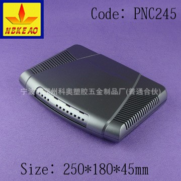 250*180*45網(wǎng)絡(luò)設(shè)備wifi外殼、壁掛公模外殼播放器外殼 PNC245