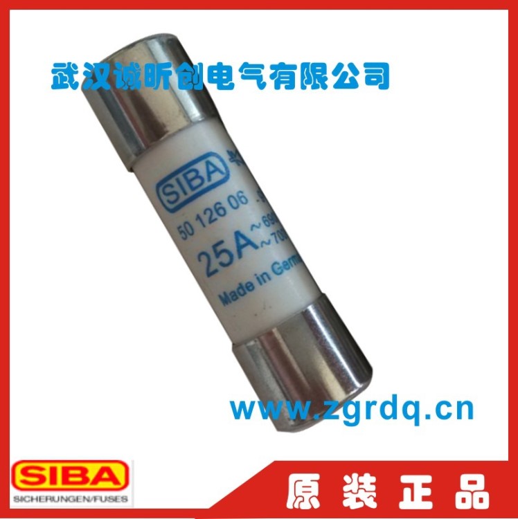 德國siba 西霸圓柱形快速保險絲 5012606 690/700V gr 10A熔斷器