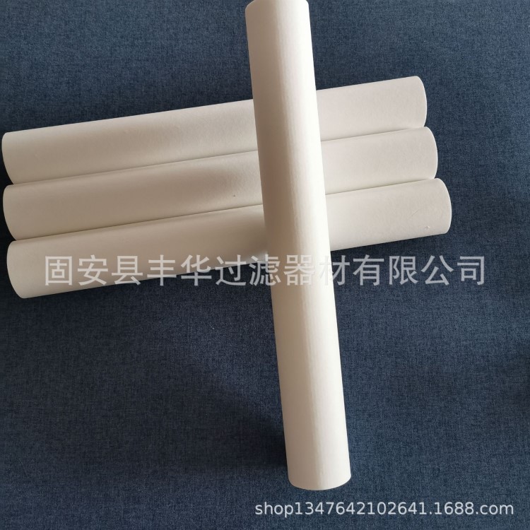 河北廠家直銷玻纖燒結濾芯  CEMS玻纖濾芯廠家64*53*477