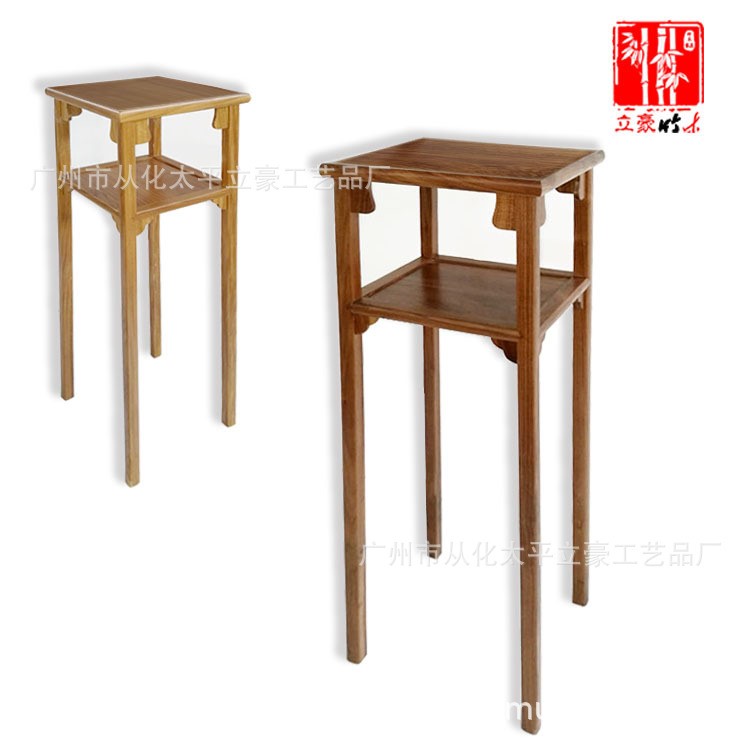 石家莊茶空間家具花架博古架定制多寶閣家用茶架花幾架花瓶裝飾架